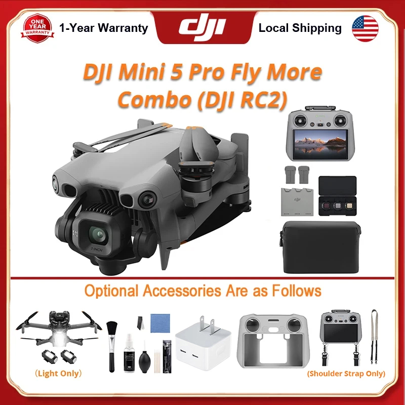 DJI Mini 5 Pro Fly Combo Drone - Drone Kit Build Yourself review and price